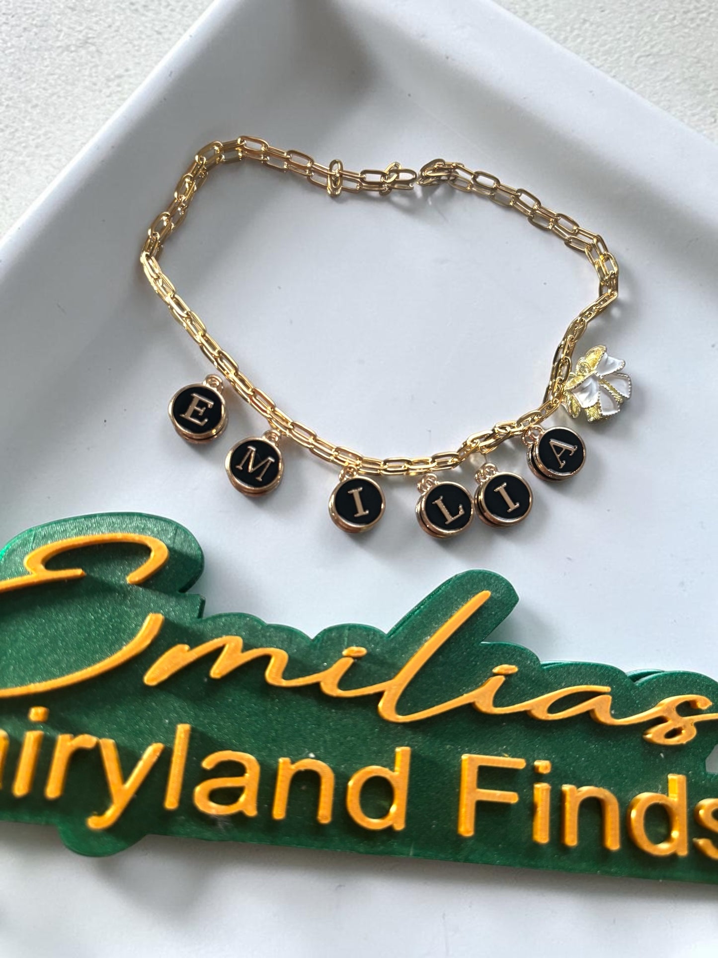 The Coquette Name Necklace