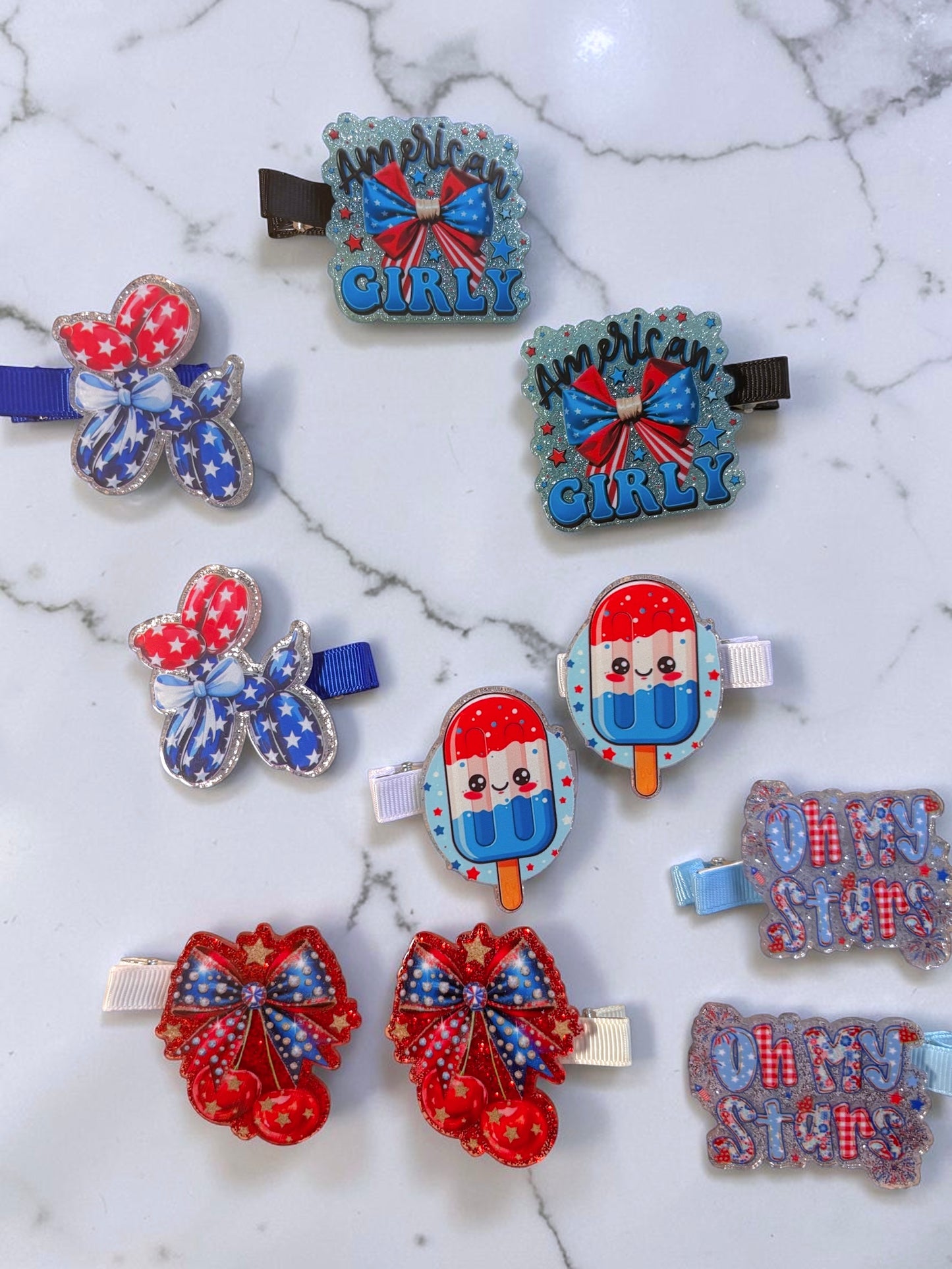 USA Pride HairClips🇺🇸
