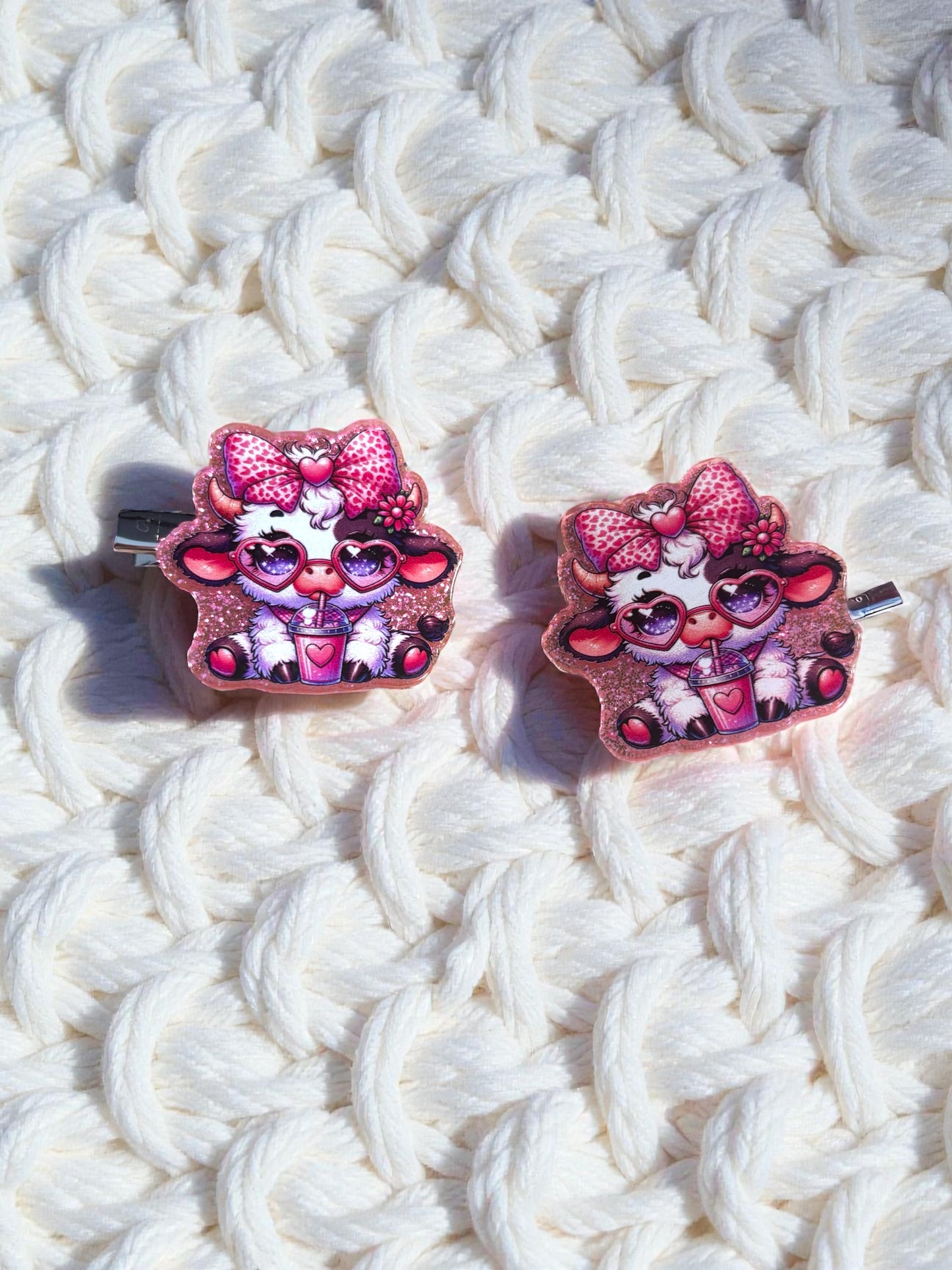 Moo Moo Glam Clips