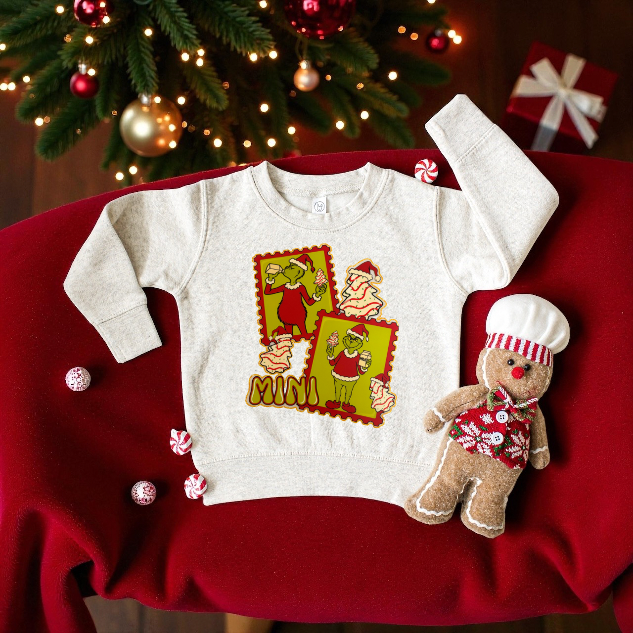 Mini Grinch Sweatshirt