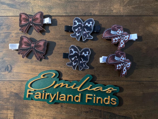 Western Vibes Hairclips