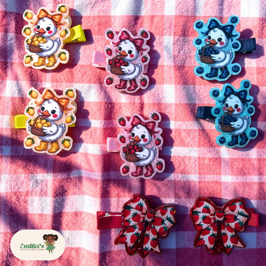Tutti Frutti Hairclips