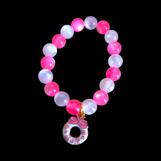 Holly Jolly Pink Bracelets
