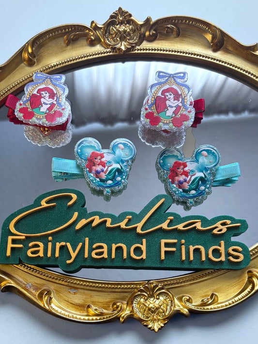 Under the Sea Hair Clips