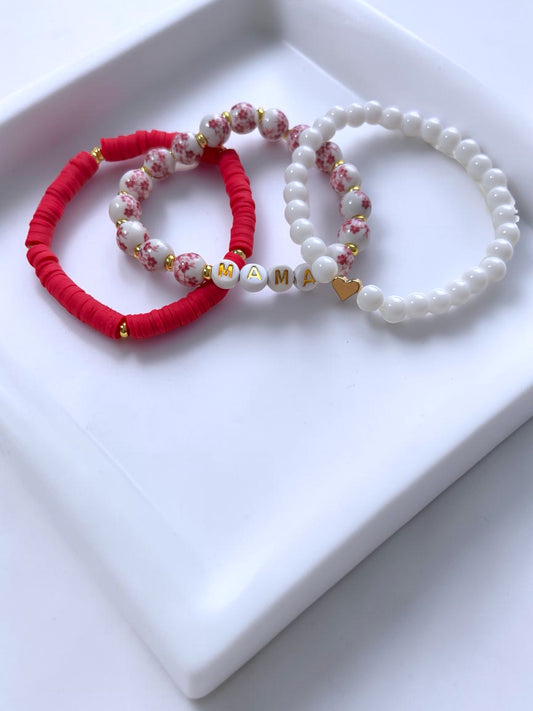Cherry Blossom Bracelet Stack